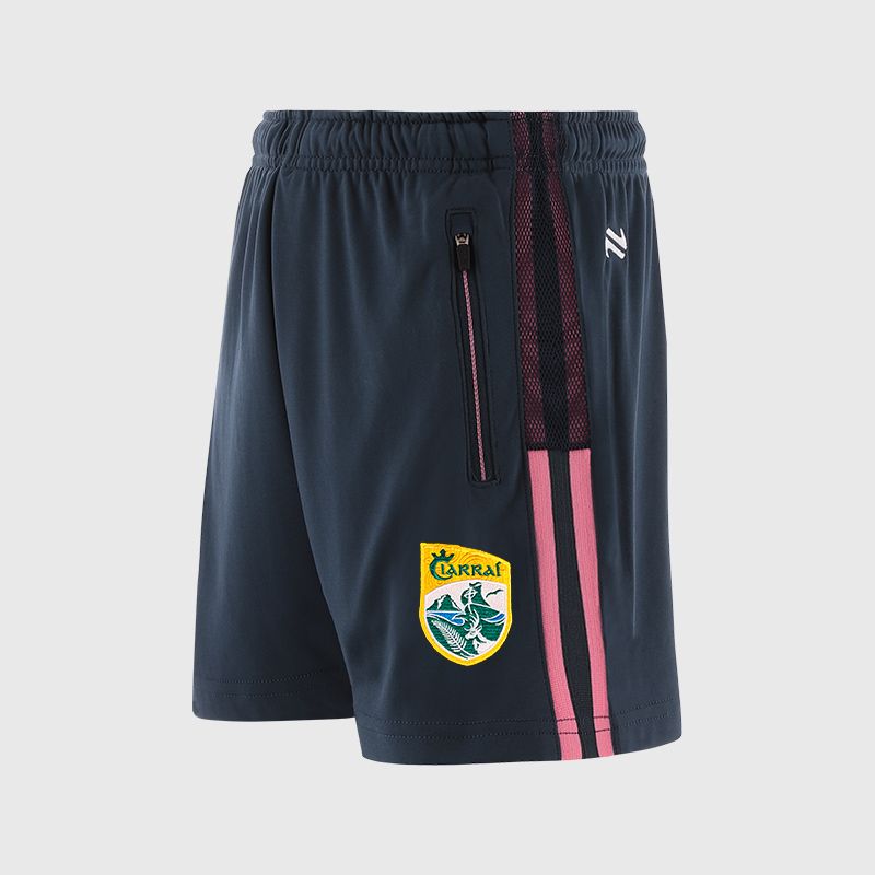 Navy Kerry GAA Kids' Nepal Shorts from O’Neills
