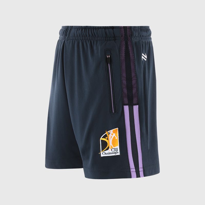 Navy Kilkenny GAA Kids' Nepal Shorts from O’Neills
