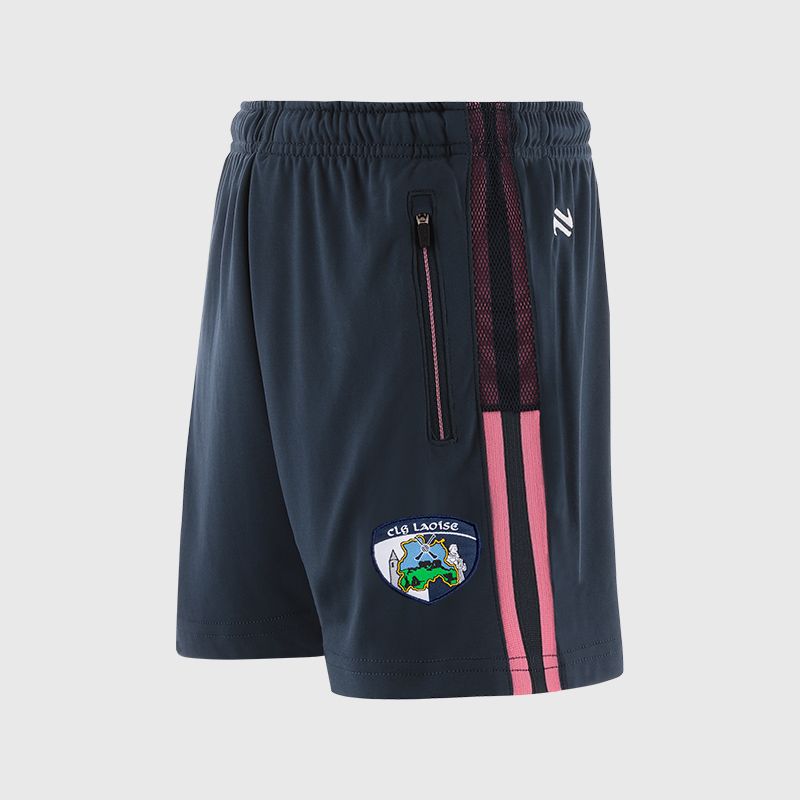 Navy Laois GAA Kids' Nepal Shorts from O’Neills