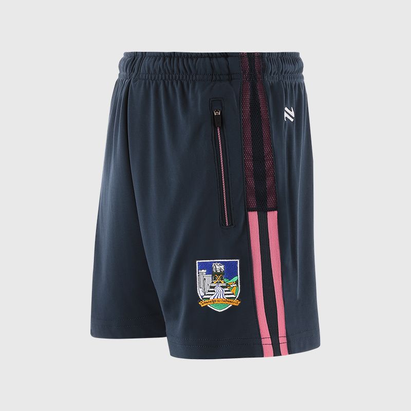 Navy Limerick GAA Kids' Nepal Shorts from O’Neills