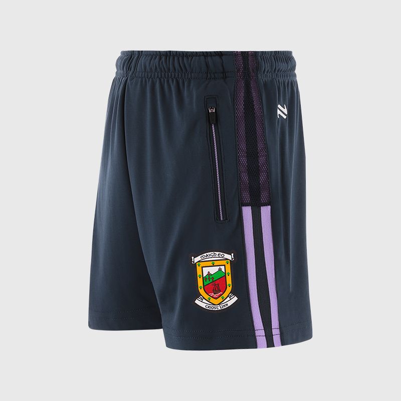 Navy Mayo GAA Kids' Nepal Shorts from O’Neills