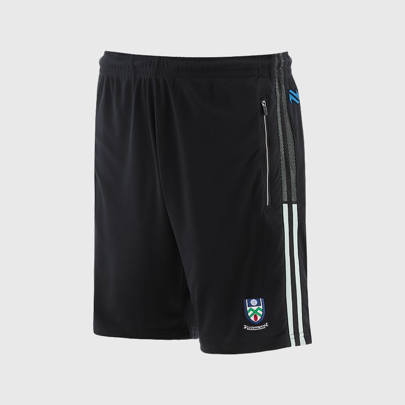 Monaghan GAA Kids' Nepal Shorts Black from O’Neills