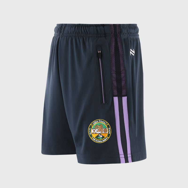 Navy Offaly GAA Kids' Nepal Shorts from O’Neills