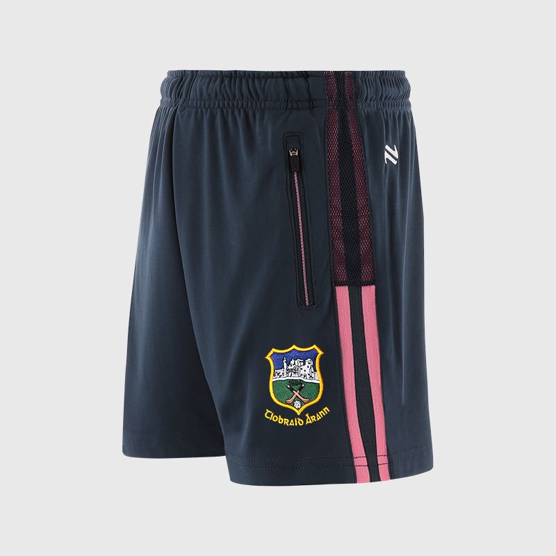 Navy Tipperary GAA Kids' Nepal Shorts from O’Neills