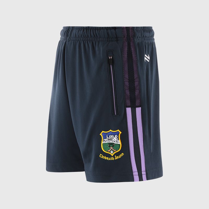 Navy Tipperary GAA Kids' Nepal Shorts from O’Neills