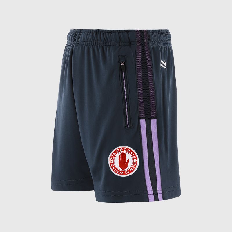 Navy Tyrone GAA Kids' Nepal Shorts from O’Neills