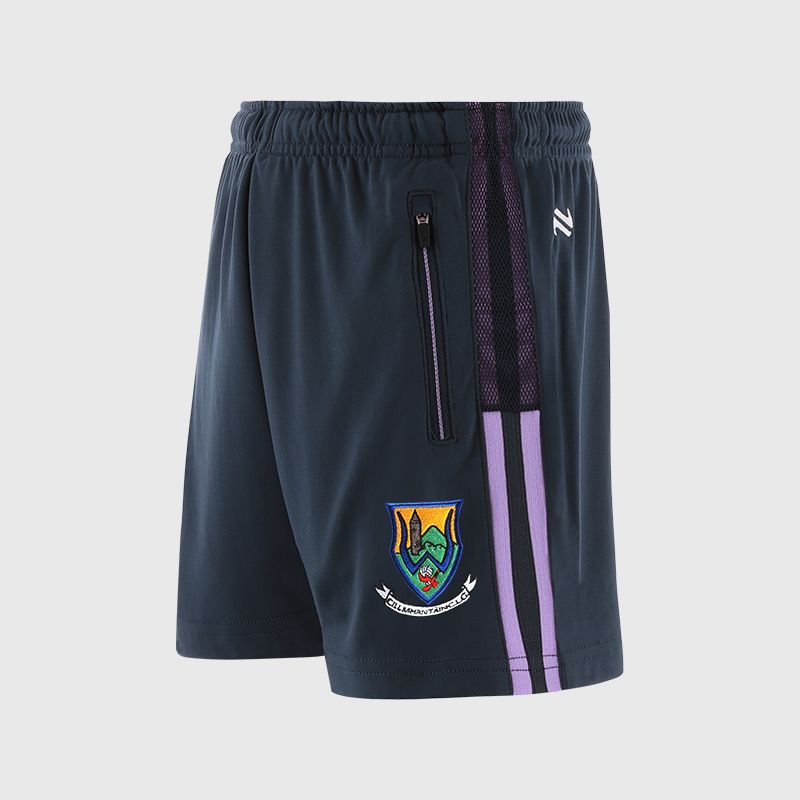 Navy Wicklow GAA Kids' Nepal Shorts from O’Neills