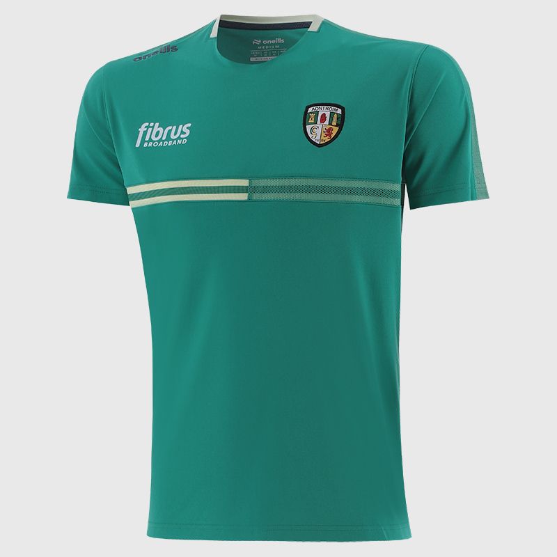 O’Neills Antrim GAA Men's Nepal T- Shirt Green.