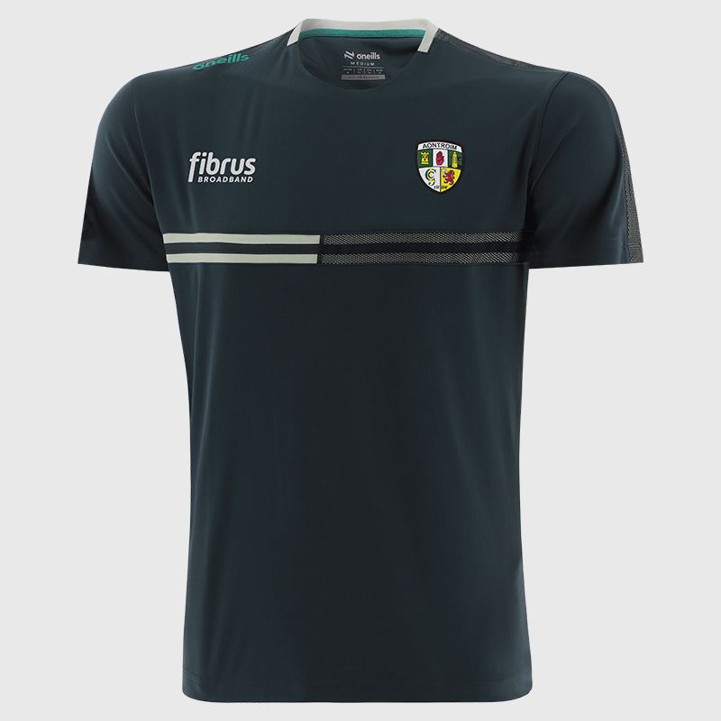 Navy Antrim GAA Men's Nepal T-Shirt from O'Neills