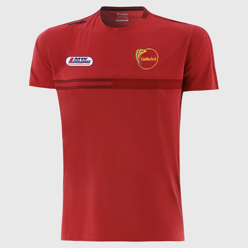 Red Carlow GAA Men's Nepal T-Shirt from O'Neills