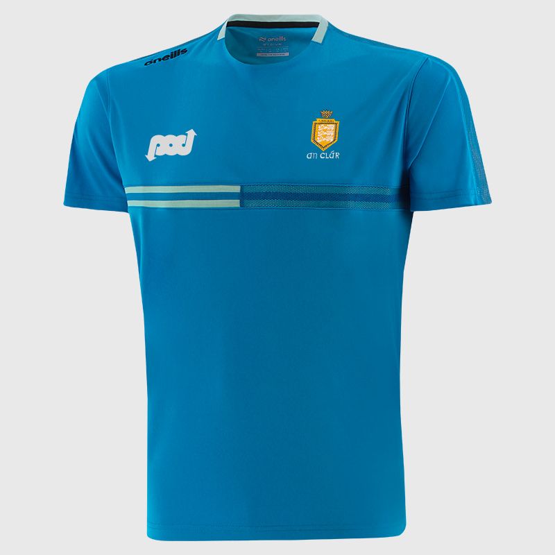 O’Neills Clare GAA Men's Nepal T-Shirt Blue.