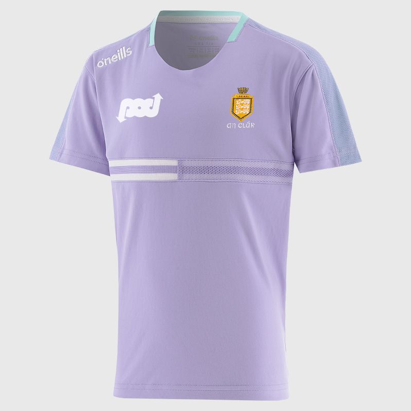 Purple Clare GAA Kids' Nepal T-Shirt from O’Neills