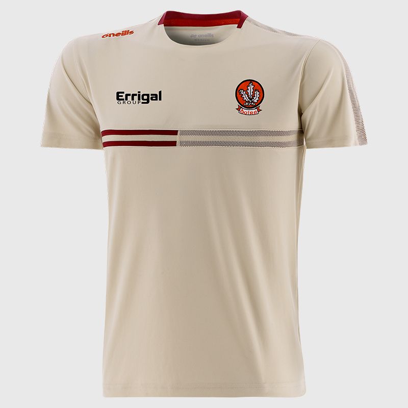 Beige Derry GAA Men's Nepal T-Shirt from O'Neills 