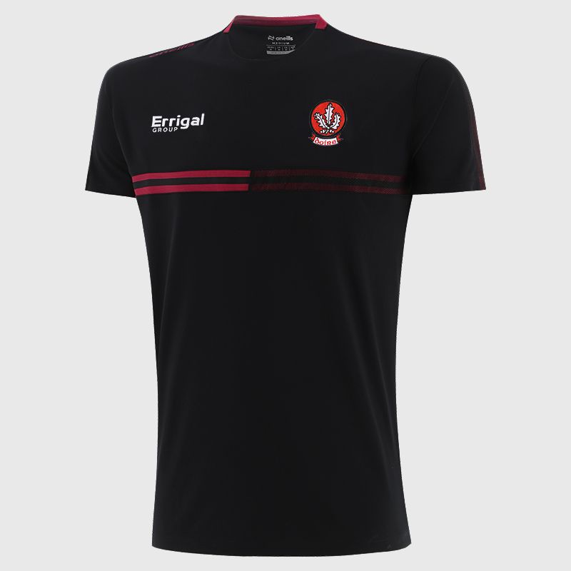 Black Derry GAA Men's Nepal T-Shirt by O'Neills