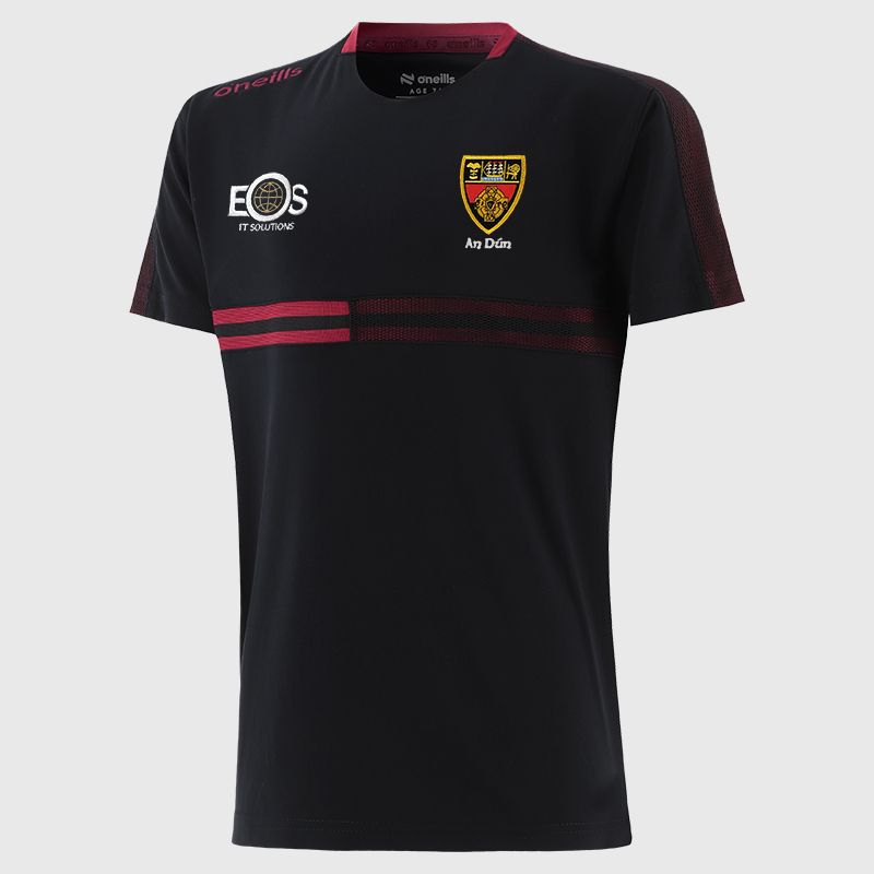 Black Down GAA Kids' Nepal T-Shirt from O’Neills