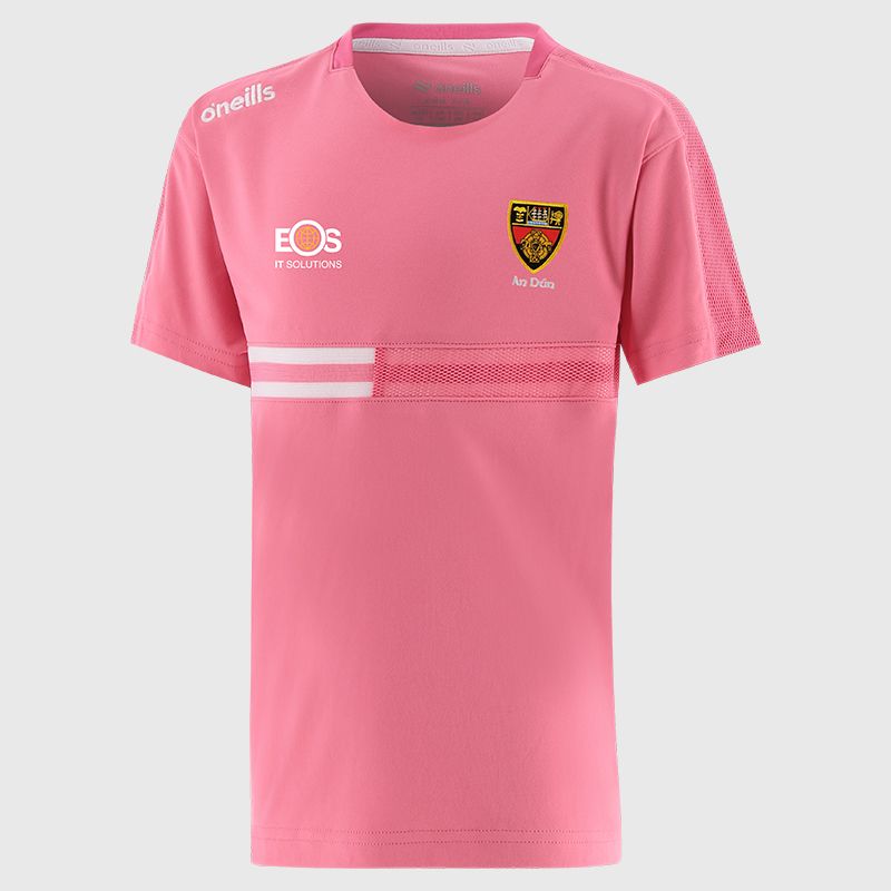 Pink Down GAA Kids' Nepal T-Shirt from O’Neills