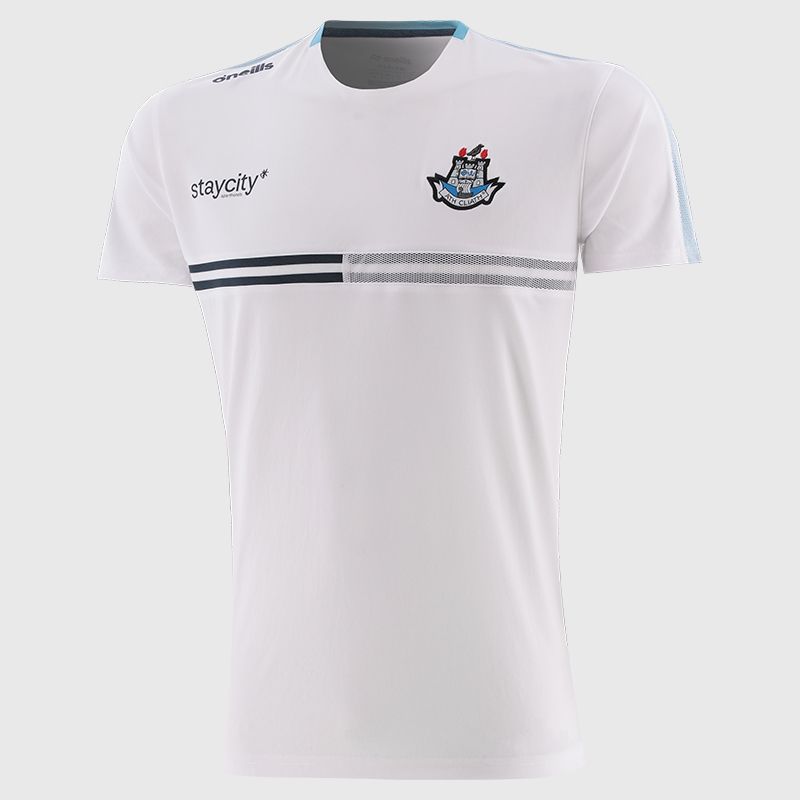 White Dublin GAA Men's Nepal T-Shirt by O'Neills