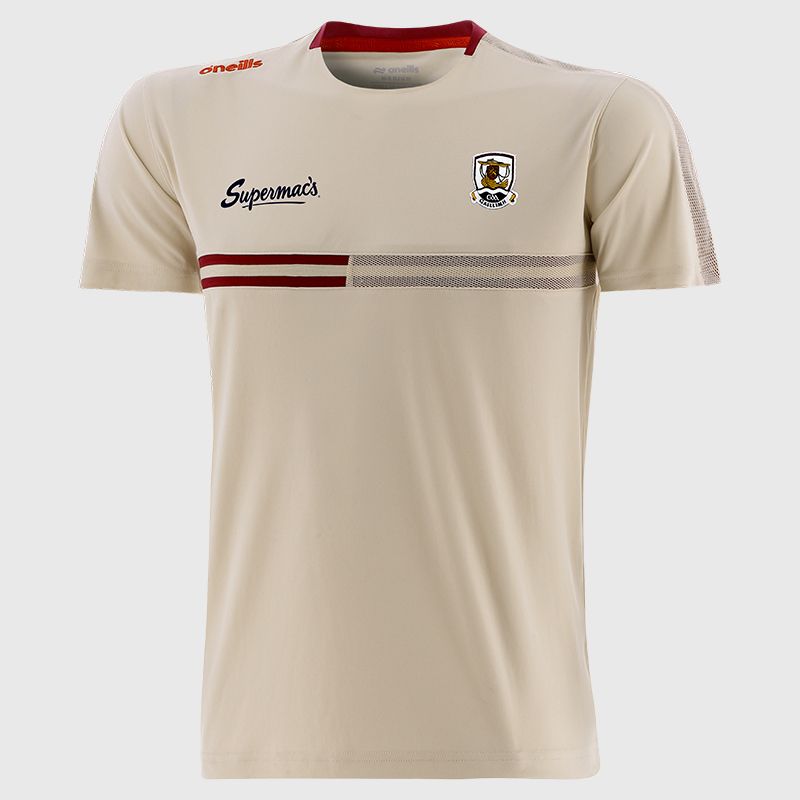 Beige Galway GAA Men's Nepal T-Shirt from O'Neills