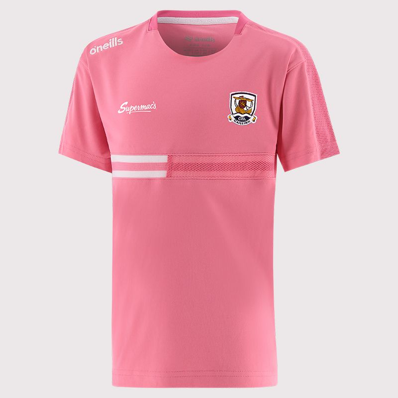 Pink Galway GAA Kids' Nepal T-Shirt from O’Neills