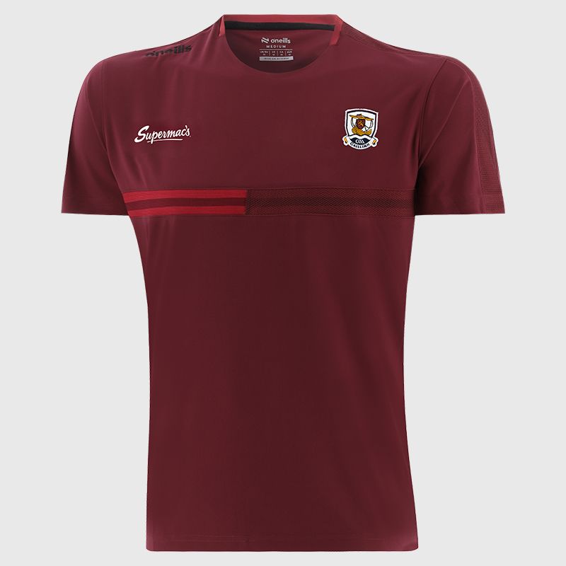 O’Neills Galway GAA Men's Nepal T-Shirt Red.