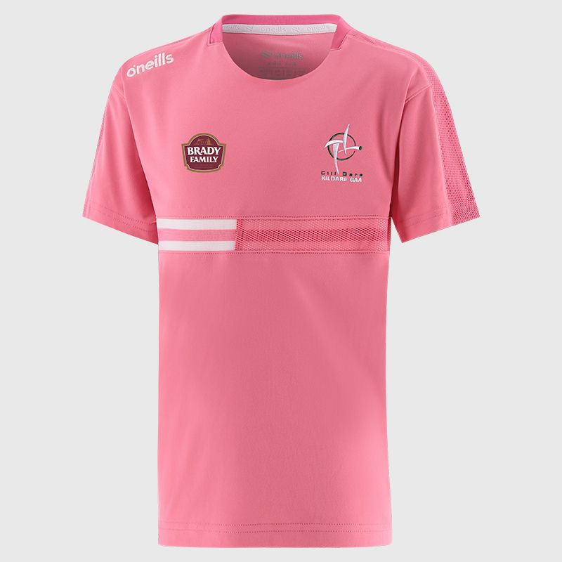 O’Neills Kildare GAA Kids' Nepal T-Shirt Pink
