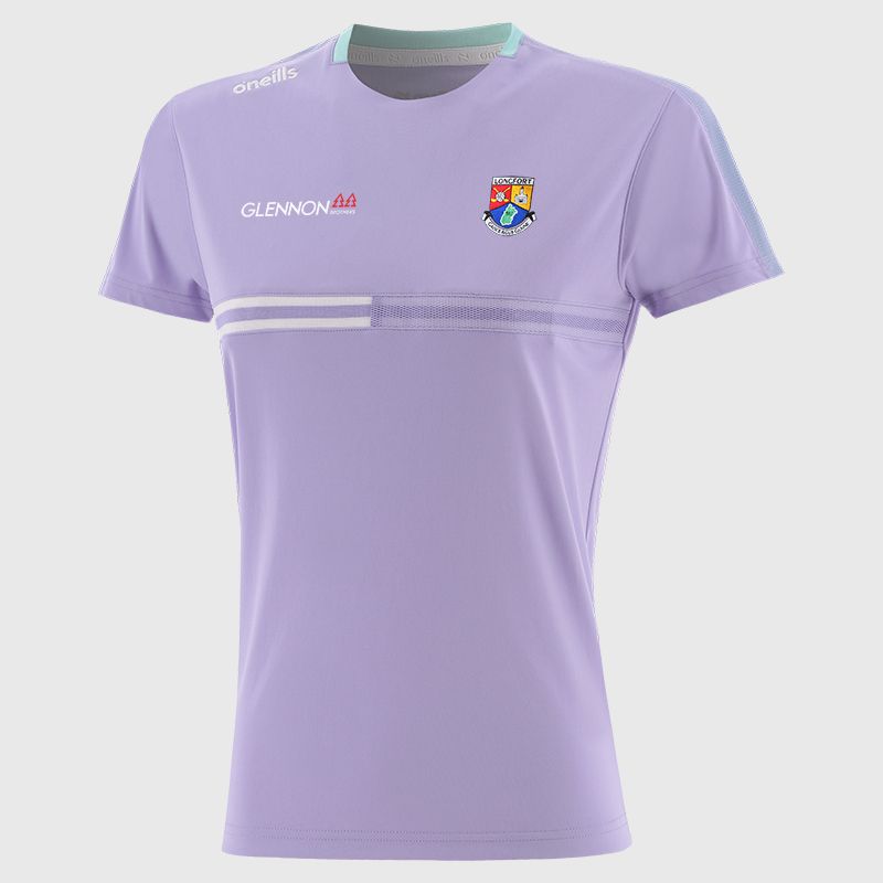Purple Longford GAA Women's Nepal T-Shirt from O’Neills