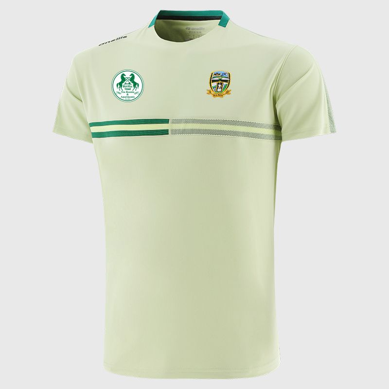 O’Neills Meath GAA Men's Nepal T-Shirt Beige.