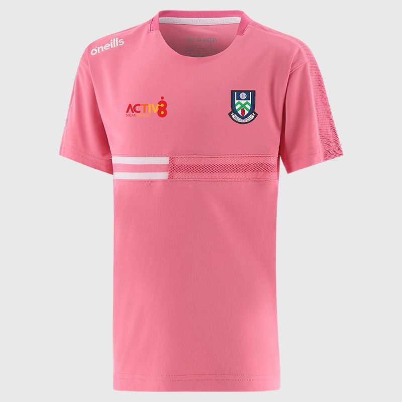 Pink Monaghan GAA Kids' Nepal T-Shirt from O’Neills 