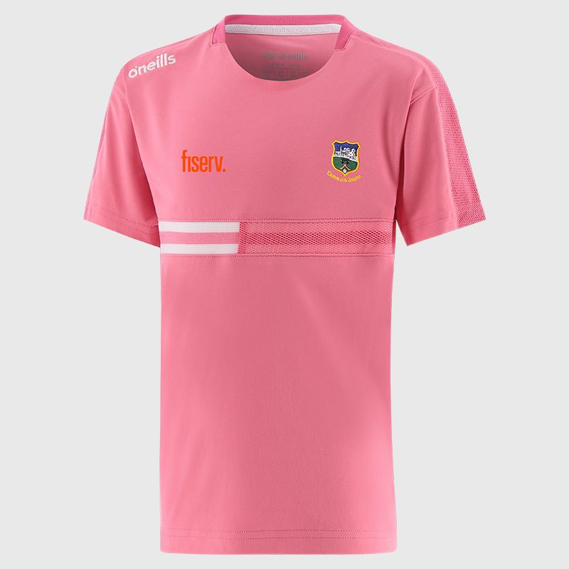 Pink Tipperary GAA Kids' Nepal T-Shirt from O’Neills