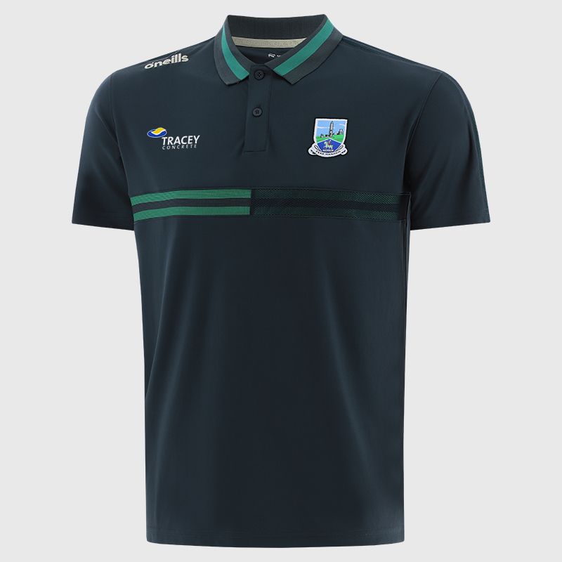 Navy Fermanagh GAA Men's Nepal Polo Shirt by O’Neills 