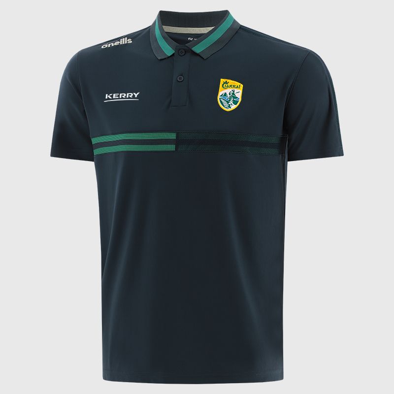 Navy  Kerry GAA Men's Nepal Polo Shirt by O’Neills 