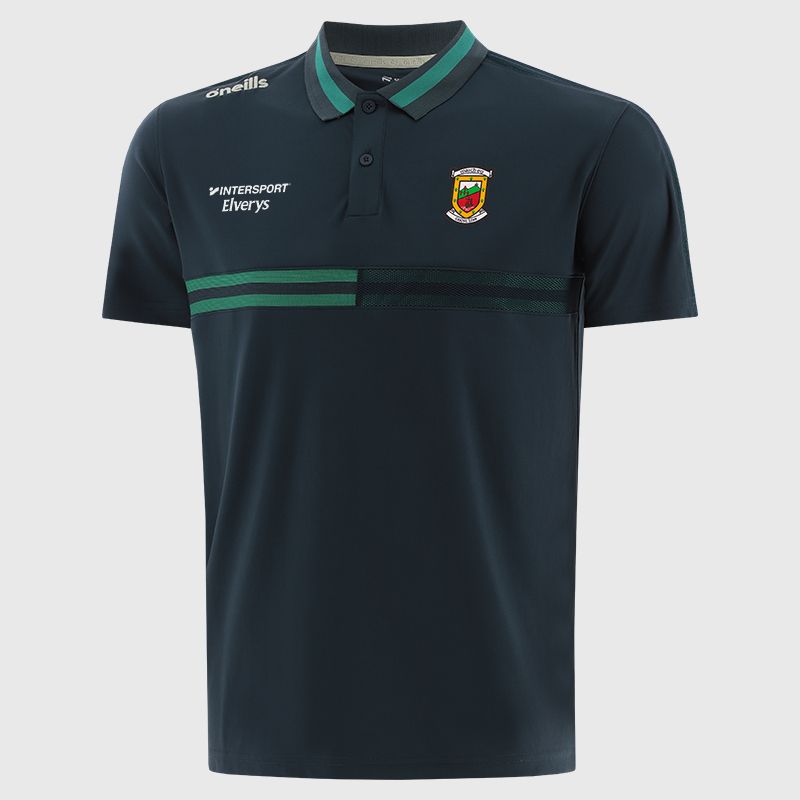 Navy Mayo GAA Men's Nepal Polo Shirt by O’Neills 