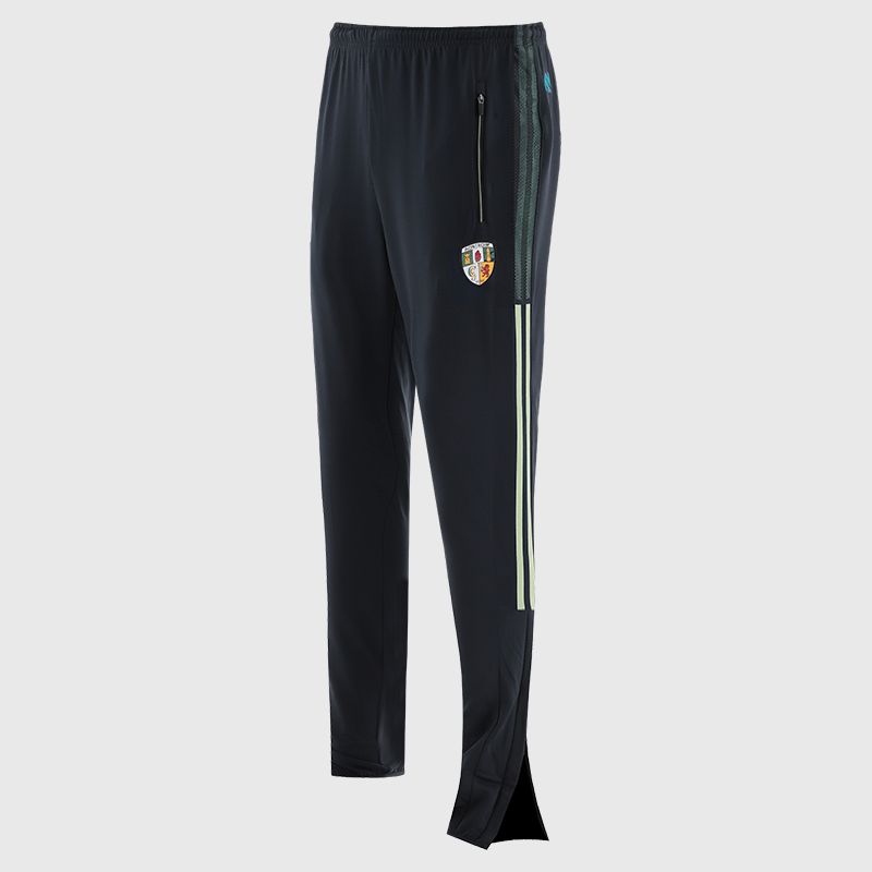 Navy Antrim GAA Kids' Nepal Brushed Skinny Tracksuit Bottoms by O'Neills