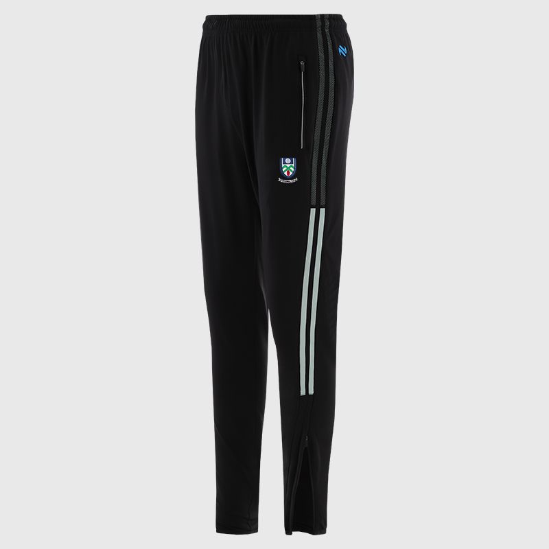 Monaghan GAA Men's Nepal Brushed Skinny Tracksuit Bottoms from O’Neills with elasticated waistband, 2 zipped pockets and outer leg zips.