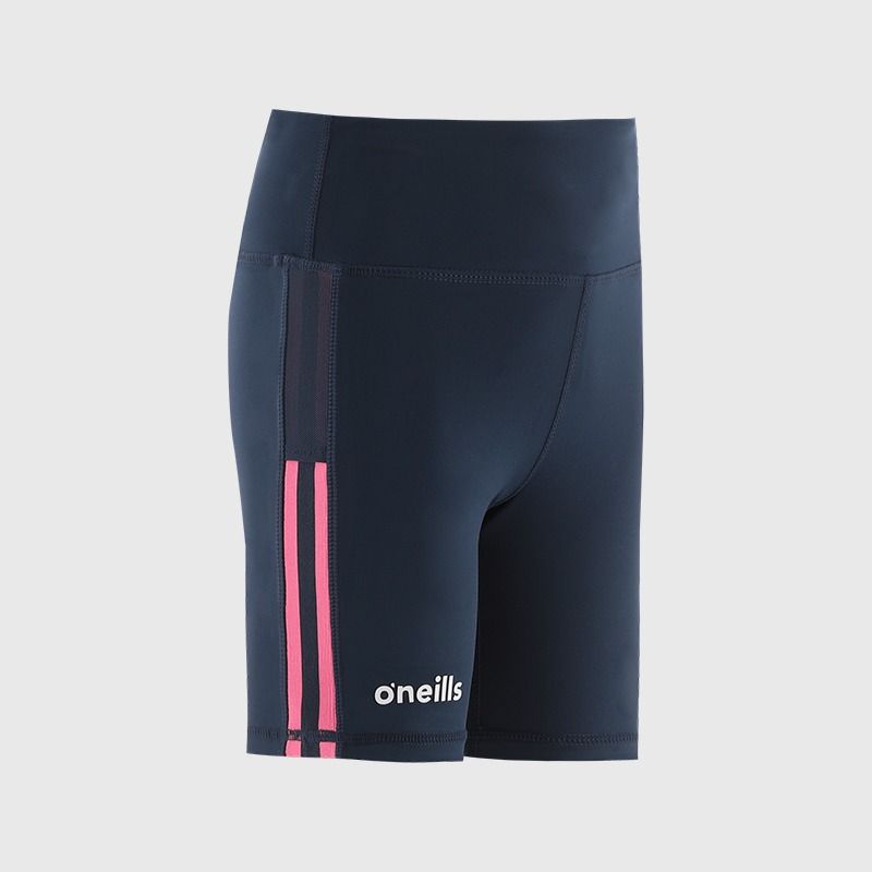 Kids' Navy and Pink O'Neills Nepal Cycling Shorts available online now.