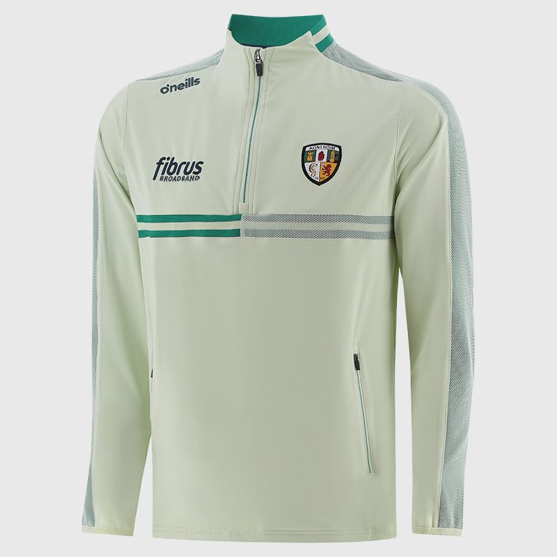 O’Neills Antrim GAA Men's Nepal Brushed Half Zip Beige.