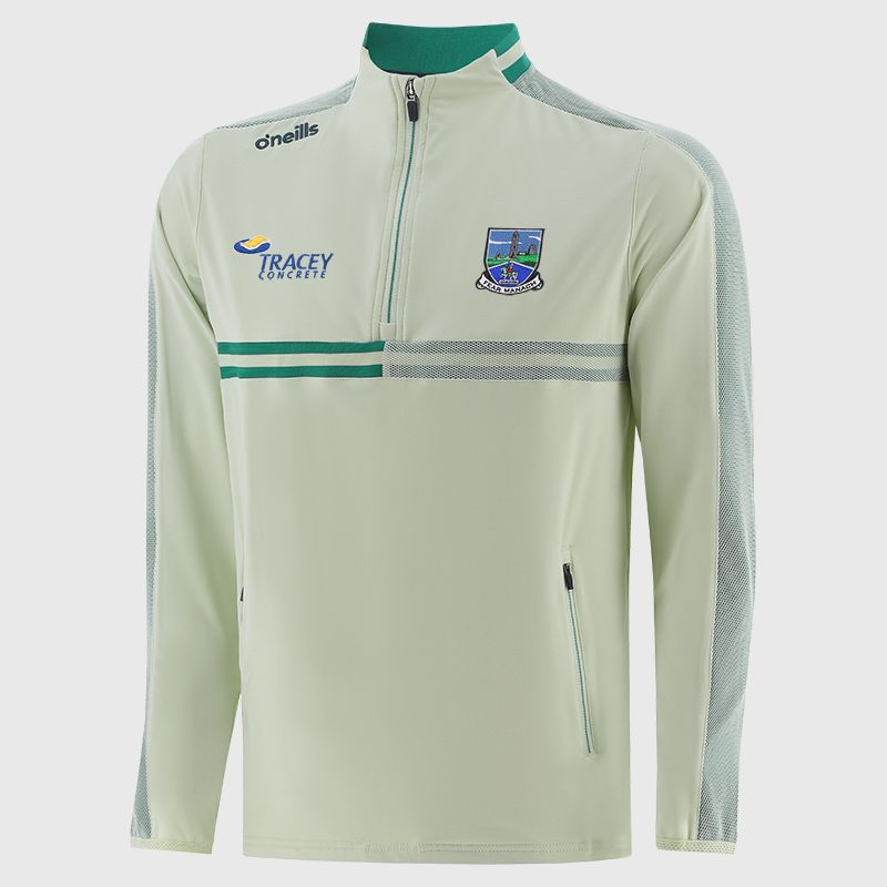 O’Neills Fermanagh GAA Men's Nepal Brushed Half Zip Mint.