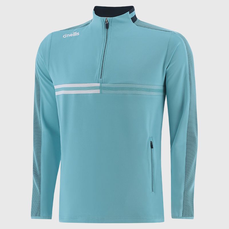 Kids' Blue O'Neills Nepal Brushed Half Zip Top Blue available now.