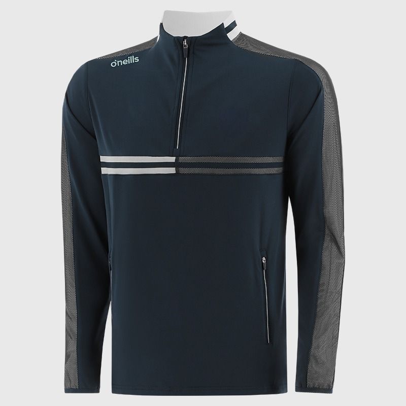O’Neills Men's Nepal Brushed Half Zip Navy / Silver