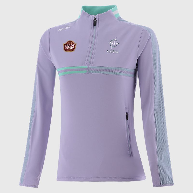Purple  Kildare GAA Women's Nepal Brushed Half Zip Top from O'Neills 