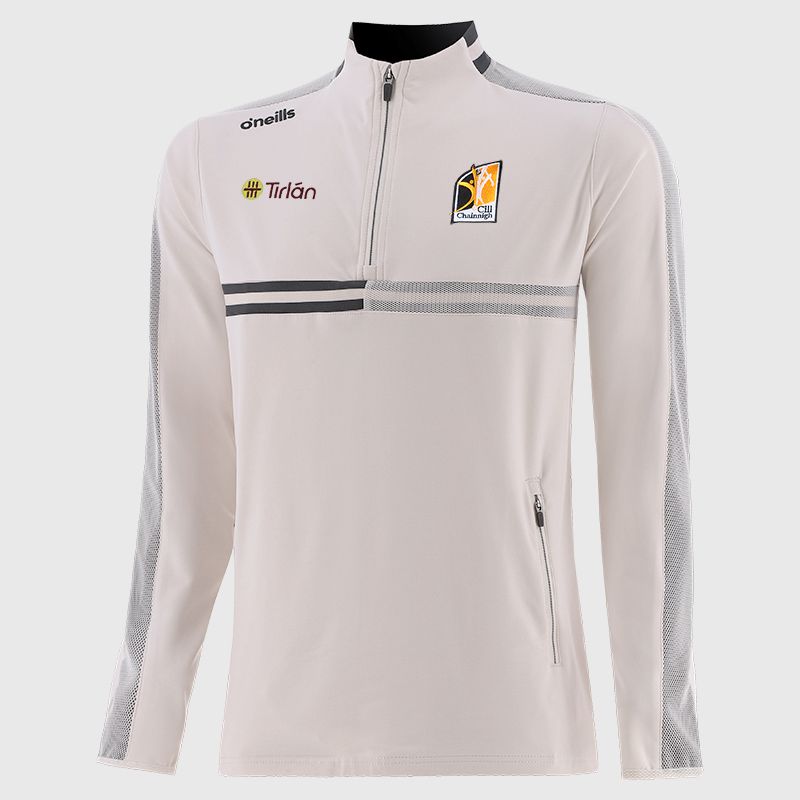 Beige Kilkenny GAA Men's Nepal Brushed Half Zip Top by O'Neills