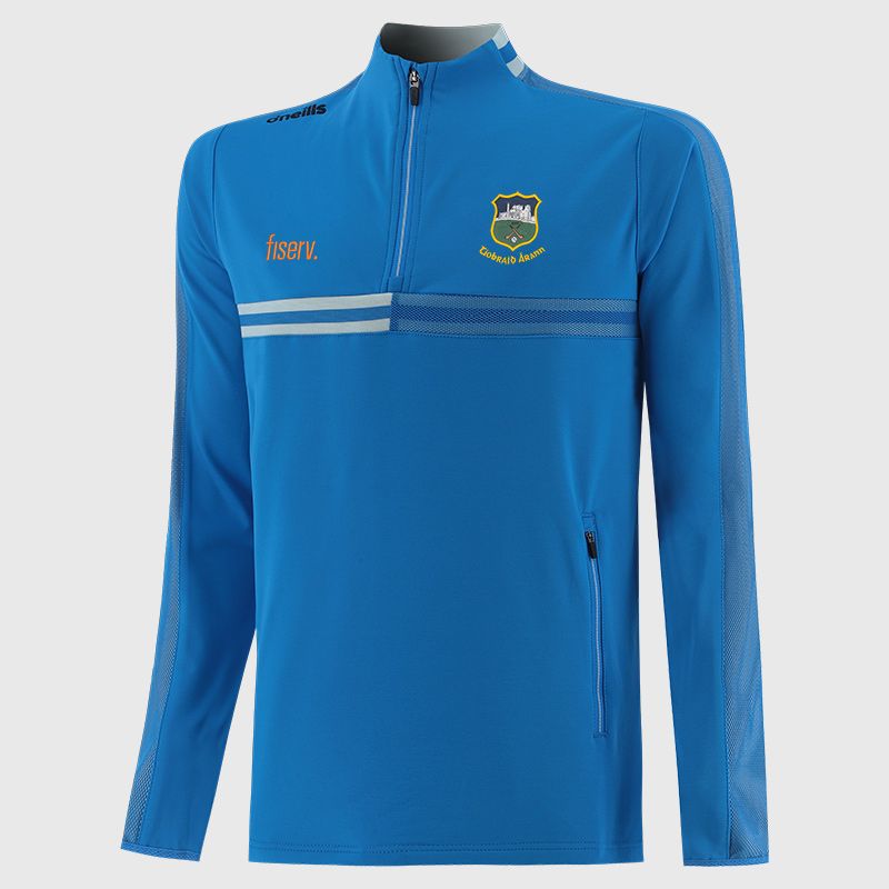 Blue Tipperary GAA Men's Nepal Brushed Half Zip Top by O'Neills