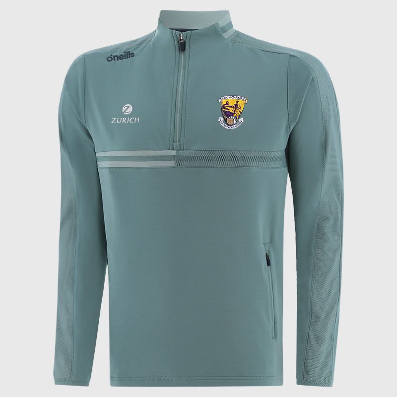 Blue Wexford GAA Kids' Nepal Brushed Half Zip Top by from O'Neills