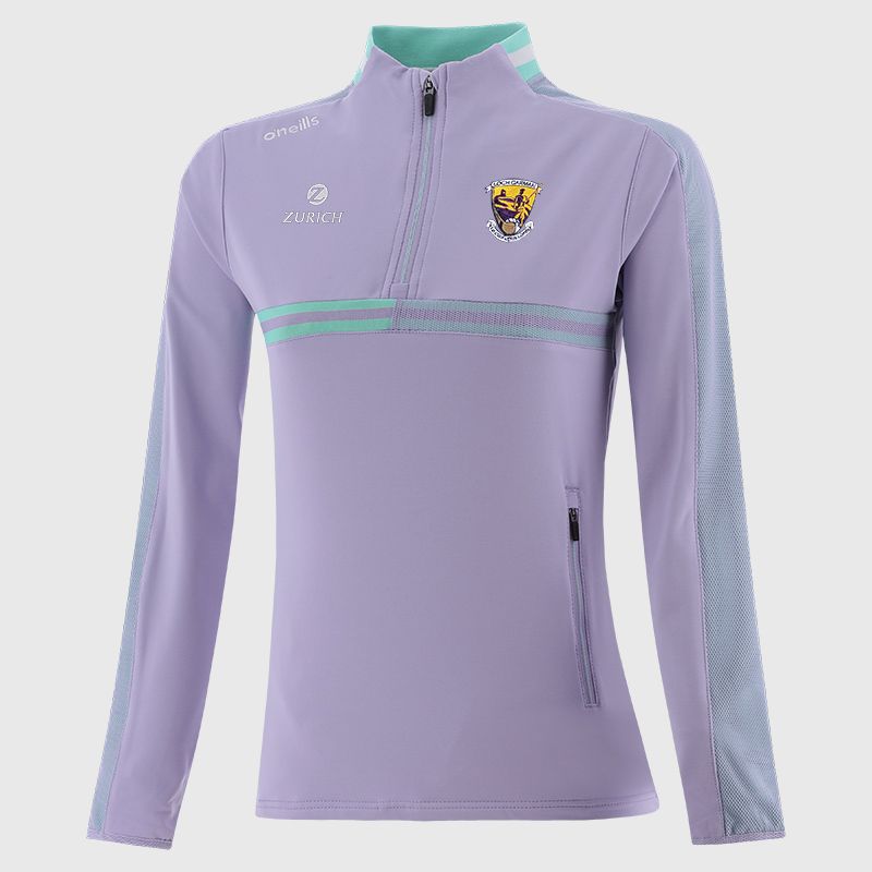 Purple Wexford GAA Women's Nepal Brushed Half Zip Top from O'Neills