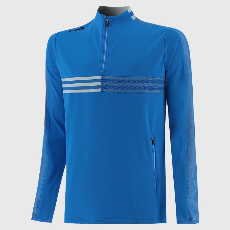 O’Neills Men's Nepal Brushed Half Zip Blue