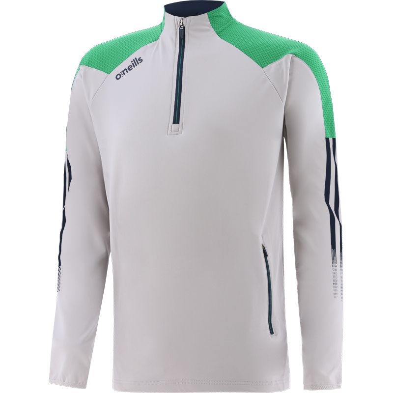 Silver Men’s Nevada half zip top with zip pockets by O’Neil