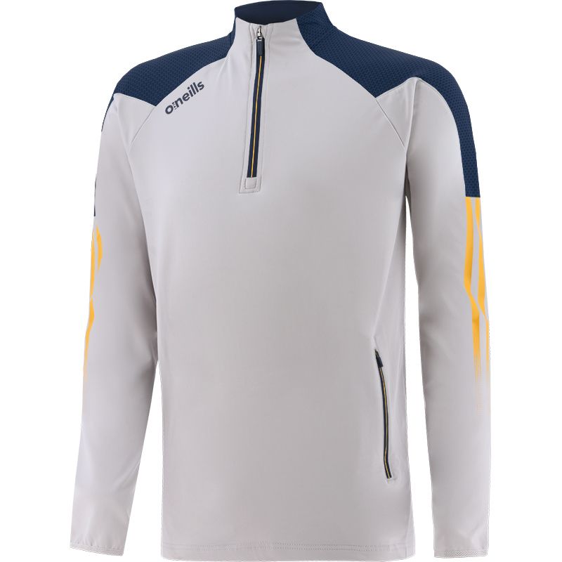 Silver Men’s Nevada half zip top with zip pockets by O’Neil