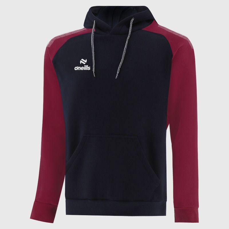 Marine / Maroon Men's Odin Fleece Pullover Hoodie from O’Neills.