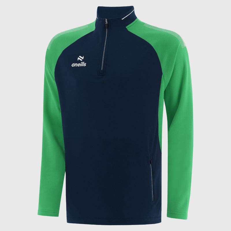 Marine / Green / White Men's Odin Half Zip Top from O’Neills.
