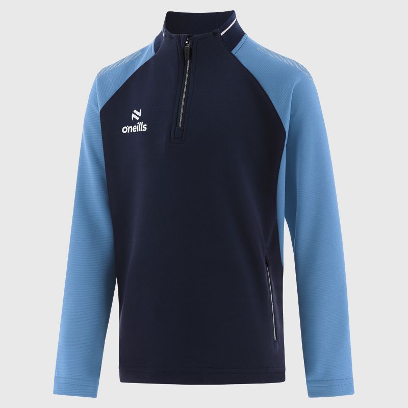 Marine / Sky / White Kids' Odin Half Zip Top from O’Neills.